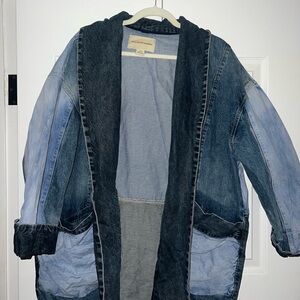 Pilcro Blue Denim Jacket